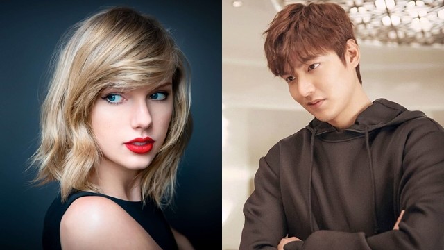 Taylor Swift and Lee Min-ho Byeol Korea