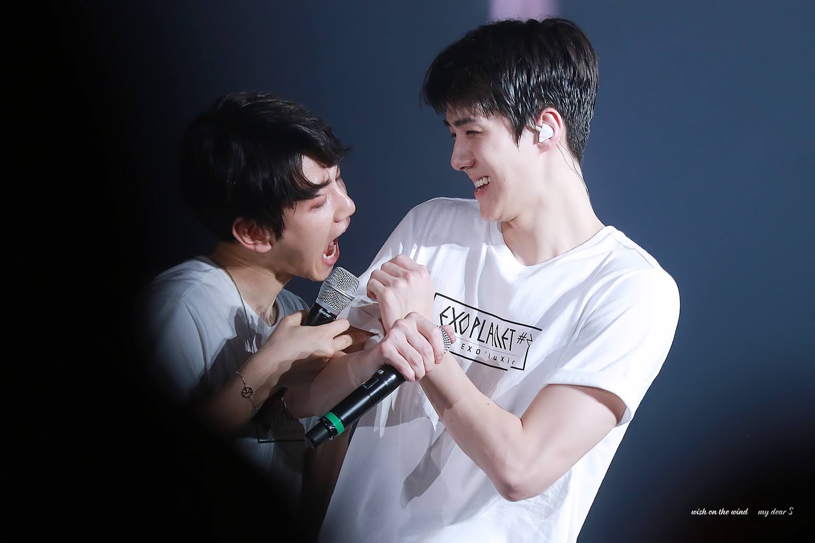 Baekhyun and Sehun Byeol Korea
