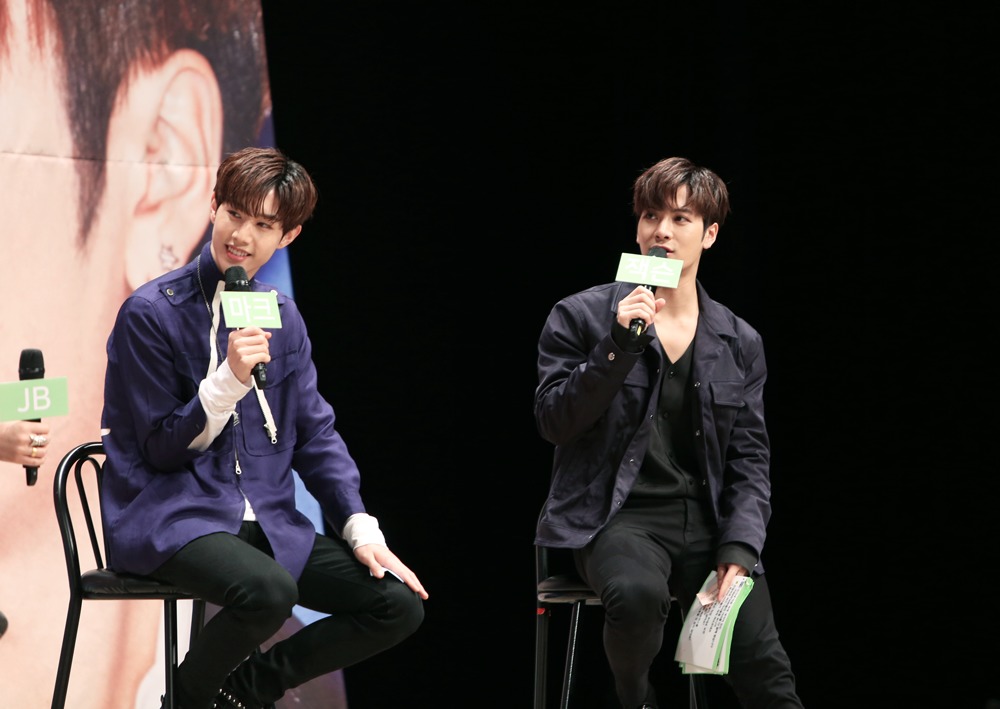 Got7's Mark and Jackson Byeol Korea