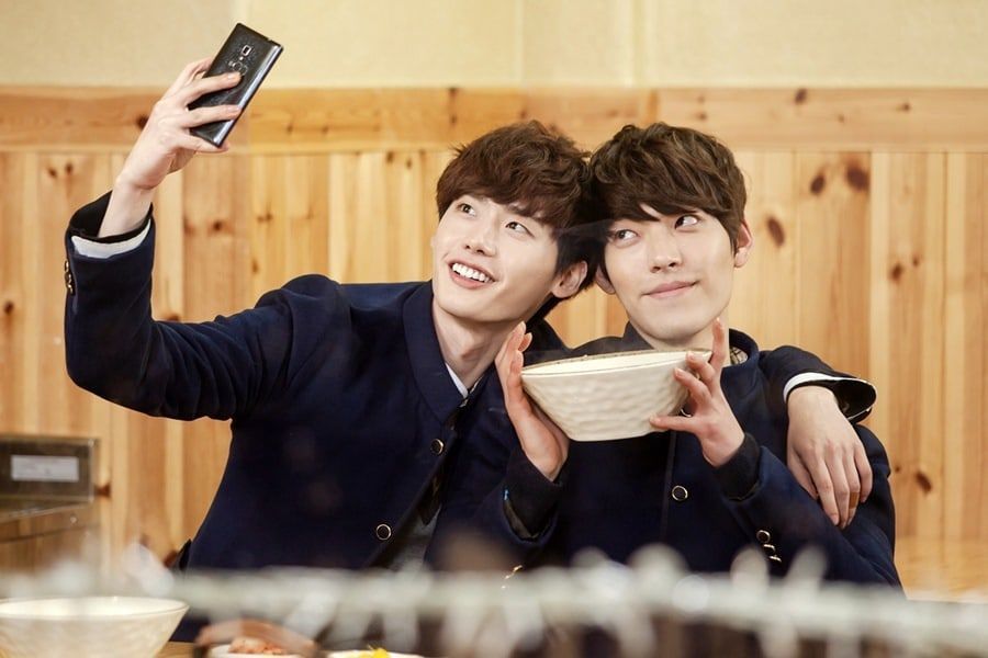 Lee Jong-suk and Kim Woo-bin