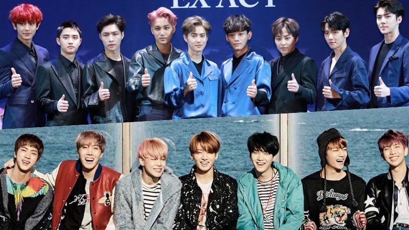 EXO and BTS