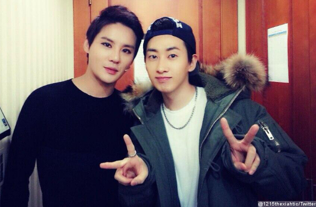 Super Junior Eunhyuk and JYJ Junsu