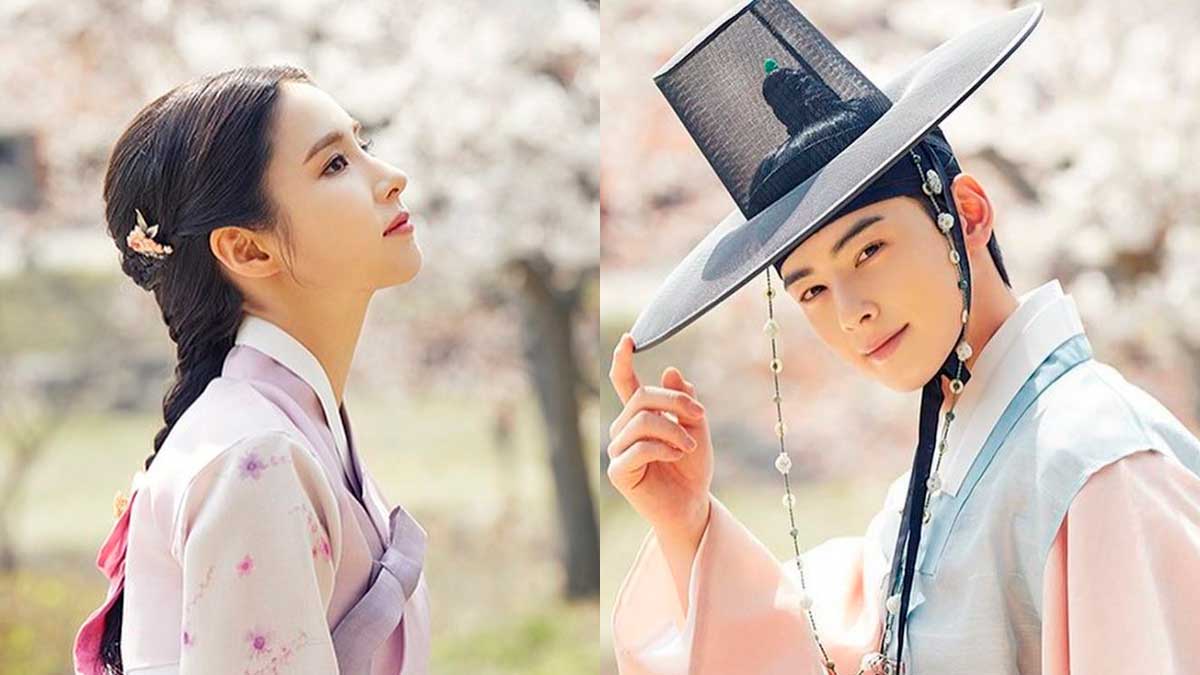 Cha Eunwoo and Shin Sekyung in Rookie Historian Goo Haeryung