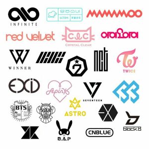 K-Pop Groups Logo