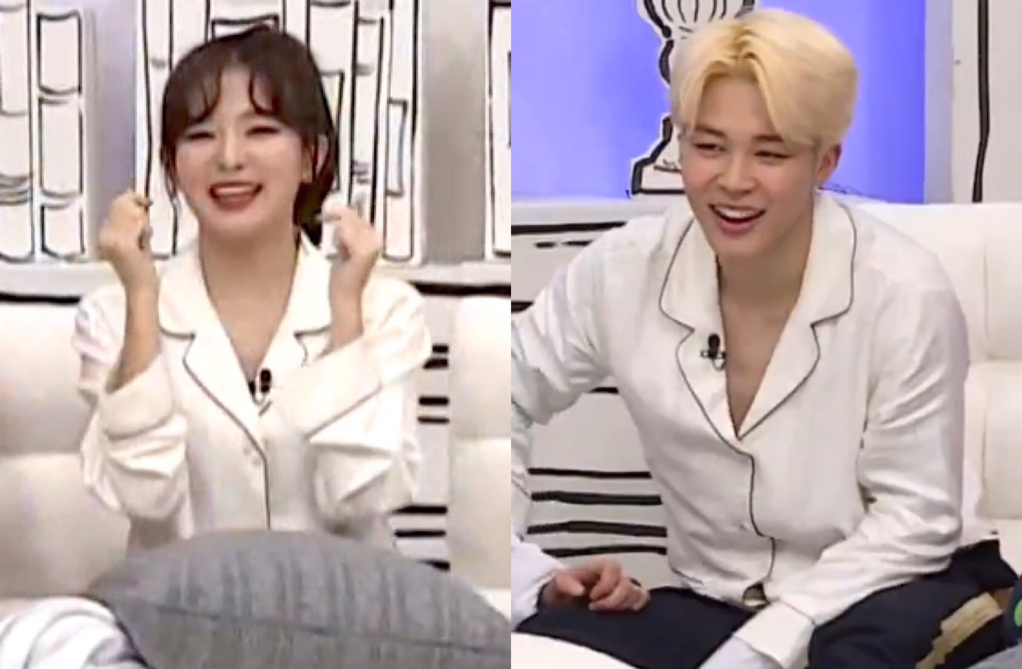 Seulgi and Jimin