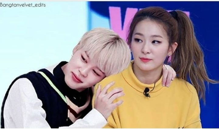 Seulgi and Jimin